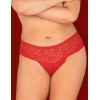 Соблазнительные трусики Obsessive BLOSSMINA PANTIES, Цвет: красный, Размеры: 4XL/5XL