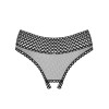 Трусики с доступом Obsessive STRAPELIE PANTIES CROTCHLESS, Цвет: черный, Размеры: S/M, изображение 3