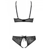 Сексуальный комплект Passion URSULA SET black, Цвет: черный, Размеры: 2XL/3XL, изображение 4
