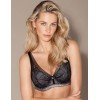 Бюстгальтер балконет пуш-ап Alles ERBA P-UP, Цвет: черный, Размеры: 70B