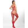 Эротический комбинезон сетка Anais BIANKA RED, Цвет: красный, Размеры: L/XL, изображение 3