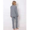Хлопковая пижама с брюками Aruelle ELAINE, Цвет: серый, Размеры: XS, изображение 3