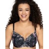 Бюстгальтер балконет с цветочной вышивкой Ava PEACE'N'LOVE 1959 U, Цвет: черный, Размеры: 100B, изображение 3