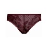 Трусы бразилиана Nipplex ZAFIRA BRAZYLIANY, Цвет: бургундское вино, Размеры: L, изображение 5