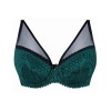 Бюстгальтер балконет пуш-ап Nipplex XENA P-UP, Цвет: изумруд, Размеры: 70C, изображение 4