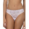 Кружевные трусы бразилиана Amelie POLINA 2008-3 белый, Цвет: белый, Размеры: L
