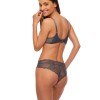Трусы бразилиана мини Kinga ICE COLD 866/3-B, Цвет: графит, Размеры: XS, изображение 2