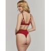 Трусы стринги высокие Kris Line CLARISA stringi high waist, Цвет: красный, Размеры: 2XL, изображение 2
