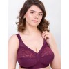 Бюстгальтер мягкий без каркасов Misstyle 4120 / 4121 темный виноград, Цвет: темный виноград, Размеры: 80E, изображение 7