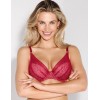 Бюстгальтер балконет пуш-ап Alles CHIANTI P-UP, Цвет: малиновый, Размеры: 65C, изображение 3