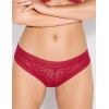 Кружевные трусы бразилиана Alles CHIANTI MINI, Цвет: малиновый, Размеры: XL
