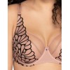 Бюстгальтер полумягкий Ava ANGEL WINGS 1927 PU tatoo, Цвет: телесный+tatoo, Размеры: 105C, изображение 4