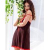 Бэби-долл с трусиками Chilirose 4459 черно-красный, Цвет: черно-красный, Размеры: S, изображение 4