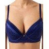 Бюстгальтер с пуш-ап Coquette Revue OPIUM 82100-02, Цвет: синий, Размеры: 70B