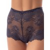 Высокие трусы слипы Coquette Revue PROVOCATEUR 62094-09, Цвет: графит, Размеры: S