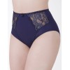 Высокие трусы слипы Elli 621 темно-синий, Цвет: темно-синий, Размеры: 2XL