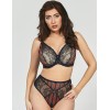 Бюстгальтер бралетт пуш-ап Kris Line ELIZABETH BRALETTE P-UP, Цвет: темно-синий, Размеры: 85D, изображение 3
