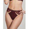 Трусы слипы Kris Line SELENA briefs, Цвет: бургунди, Размеры: XL