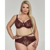 Трусы слипы высокие Kris Line SELENA high waist, Цвет: бургунди, Размеры: XL, изображение 3