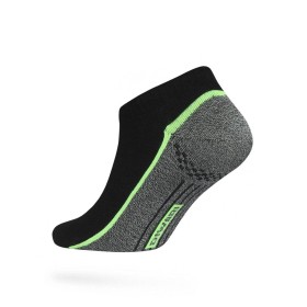 Ультракороткие мужские носки Conte DIWARI ACTIVE 15С-44СП черный/темно-серый, Цвет: черный/темно-серый, Размеры: 40/41