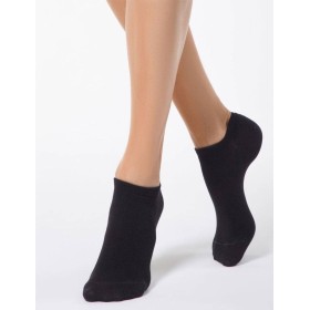 Укороченные женские носки CONTE ACTIVE 15С-77СП 079 черный, Цвет: черный, Размеры: 36/37
