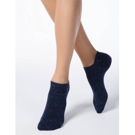 Ультракороткие женские носки CONTE ACTIVE 16С-62СП 085 темно-синий, Цвет: темно-синий, Размеры: 36/37
