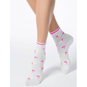 Классические женские носки CONTE CLASSIC 15С-15СП 089 белый, Цвет: белый, Размеры: 38/39