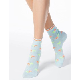 Классические женские носки CONTE CLASSIC 15С-15СП 089 бледно-бирюзовый, Цвет: бледно-бирюзовый, Размеры: 36/37