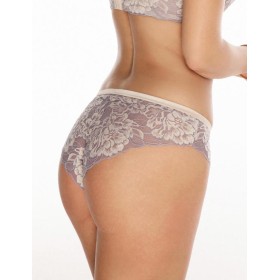 Кружевные трусы бразилиана Alles VULCANO brazyliany, Цвет: сиреневый, Размеры: M