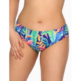 Купальные трусы бразилиана Ava SF144/5 etnic blue, Цвет: флора синий, Размеры: XL