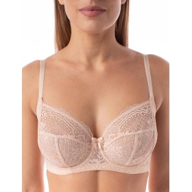 Бюстгальтер мягкий с подкроем Coquette Revue DOLCE 81195-11, Цвет: кремовый, Размеры: 90F