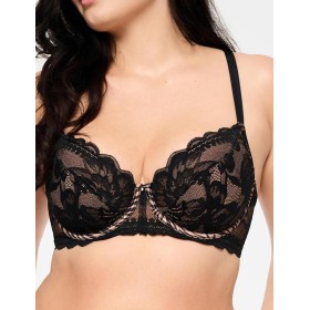 Полумягкий бюстгальтер Esotiq 39505 SAFARI черно-бежевый, Цвет: черно-бежевый, Размеры: 75D