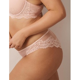 Трусы бразилиана Esotiq 39511 SWEETHEART пудровый, Цвет: пудровый, Размеры: S