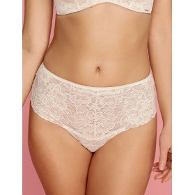 Кружевные трусы стринги Alles CAMEO stringi, Цвет: экрю, Размеры: S