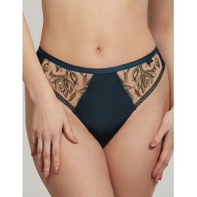 Трусы стринги Kris Line FELICE stringshorts, Цвет: изумруд, Размеры: S