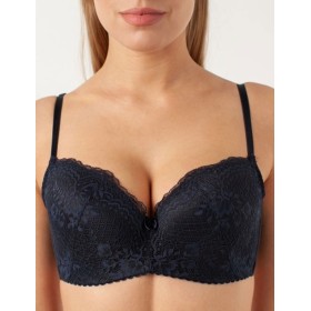Бюстгальтер балконет Coquette Revue DOLCE 54095B, Цвет: синий, Размеры: 80F