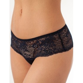 Кружевные трусы Coquette Revue DOLCE 61095B, Цвет: синий, Размеры: XS