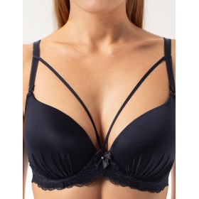 Бюстгальтер пуш-ап Coquette Revue DOLCE 82195B, Цвет: синий, Размеры: 80C