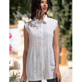 Рубашка без рукавов Mia-Amore ARGENTINA 1753, Цвет: белый, Размеры: M