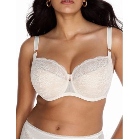Бюстгальтер полумягкий Alles FIORE PU, Цвет: экрю, Размеры: 70F