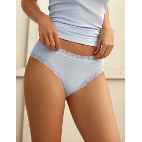 Хлопковые трусики Janira FRESH COTTON LACE 1036896 BRISLIP white, Цвет: white (белый), Размеры: M