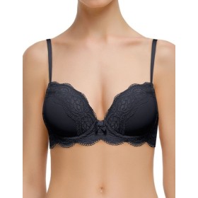 Бюстгальтер балконет Mioocchi MADLEN 7731 nero, Цвет: nero (черный), Размеры: 70B