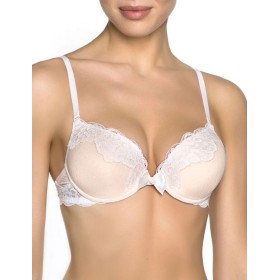 Бюстгальтер пуш-ап гелевый Mioocchi MARTA 7570 crema, Цвет: crema (молочный), Размеры: 70A