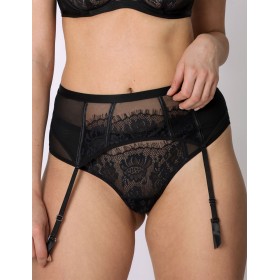 Пояс для чулок Subtille AIDA belt черный, Цвет: черный, Размеры: M