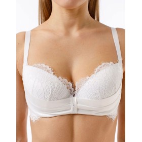 Бюстгальтер балконет Coquette Revue GLAMOUR 54110-01, Цвет: молоко, Размеры: 70C