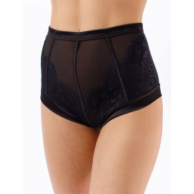 Трусы макси Coquette Revue GLAMOUR 62110-18, Цвет: черный, Размеры: S