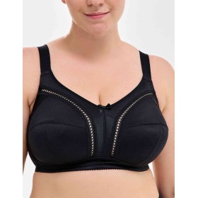 Бюстгальтер мягкий без косточек Milavitsa 104040 / 124040 черный, Цвет: черный, Размеры: 85C