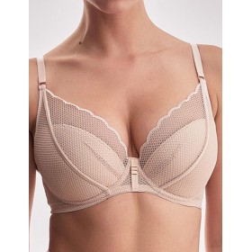 Бюстгальтер балконет пуш-ап Alles CHITA P-UP бежевый, Цвет: бежевый, Размеры: 65F