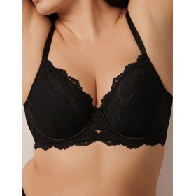 Полумягкий бюстгальтер Esotiq 39509 SWEETHEART черный, Цвет: черный, Размеры: 75D