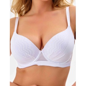 Бюстгальтер с гелевым пуш-ап VOVA PERLIN V48333 белый, Цвет: белый, Размеры: 75D